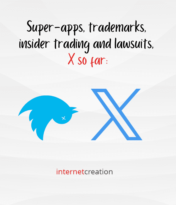 X so far: Super Apps, trademarks, insider trading and lawsuits